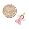Beaded Angel Charms PALLOY-MZ01207-01-2