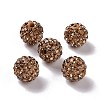Polymer Clay Rhinestone Beads RB-K050-10mm-C27-2