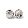 Textured 304 Stainless Steel Beads STAS-I358-11P-04-2