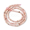 Natural Argentina Rhodochrosite Beads Strands G-F748-S01-3