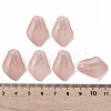 Transparent Frosted Acrylic Pendants MACR-S371-03A-763-4