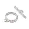 Brass Toggle Clasps KK-CBAFC6C-07A-P-3