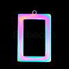 201 Stainless Steel Pendants STAS-N090-LA660-1
