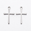Tarnish Resistant 304 Stainless Steel Pendants STAS-L200-49P-2