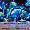 Black Light Aesthetic Mushroom Wall Tapestry JX151A-5