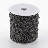Brass Twisted Chains CHC-Q001-5x4mm-B-2