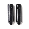 Synthetic Blue Goldstone Pointed Pendants G-D460-01F-2