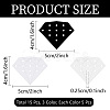 15Pcs 3 Colors Acrylic Earring Organizer Display Stands EDIS-WH20016-001-2