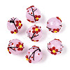Handmade Lampwork Enamel Beads X1-LAMP-T023-23H-1