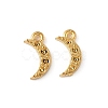 304 Stainless Steel Pendant Rhinestone Settings STAS-Z144-02G-01-1