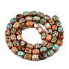 Natural Imperial Jasper Beads Strands X-G-N342-62G-2