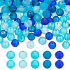 5 Colors Transparent Glass Beads Sets FGLA-PH0001-11B-01-1