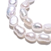 Natural Cultured Freshwater Pearl Beads Strands PEAR-N014-03F-4