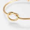 Brass Cuff Bangles BJEW-K153-02B-2