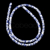 Dyed Synthetic Turquoise Beads Strands G-Z089-A04-E-4