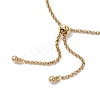 304 Stainless Steel Rolo Chain Slider Bracelet Makings AJEW-JB01254-01-3