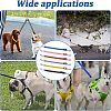 CHGCRAFT 6Pcs 6 Colors Adjustable PP Pet Dog Extended Leash AJEW-CA0002-66-5