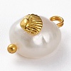 Natural Keshi Pearl Pendants PALLOY-JF00594-04-2