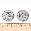 Non-Tarnish 201 Stainless Steel Pendants STAS-T064-38P-3-3
