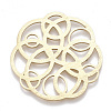 Aluminium Filigree Joiners Links ALUM-T001-122G-1