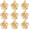 10Pcs Brass Pendants KK-BBC0024-03-1