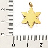 304 Stainless Steel Rhinstone Pendants X-FIND-I062-01G-03-3