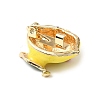 Golden Alloy Enamel Brooch JEWB-K018-32D-G-2