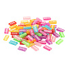 100Pcs Transparent Acrylic Beads DIY-FS0001-31-2