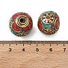 Handmade Tibetan Style Beads KK-Z157-02AG-01-2