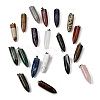 Natural Mixed Stone Pointed Pendants G-F820-12-2