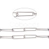 Tarnish Resistant 304 Stainless Steel Paperclip Chains CHS-L022-02C-1