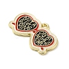 Alloy Enamel Pendants ENAM-C022-02A-G-2