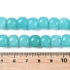 Dyed Natural White Jade Beads Strands G-T138-S10-5