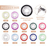 12 Rolls 12 Colors Strong Stretchy Beading Elastic Thread EW-TA0001-05-3