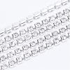 Brass Rhinestone Strass Chains CHC-T003-SS10-01S-1
