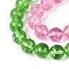 Luminous Handmade Lampwork Beads Strands LAMP-N036-12B-01-4