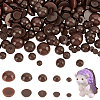 5 Style Craft Resin Doll Eyes Cabochons DOLL-PH0001-22-1