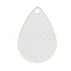 Transparent Acrylic Blank Pendants TACR-Z003-01D-1
