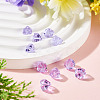 10Pcs Glass Imitation Austrian Crystal Beads GLAA-TADJ0001-11J-4
