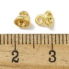 Brass Bead Cap Pendant Bails KK-P284-15G-01-3
