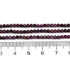 Natural Ruby Beads Strands G-C181-B06-01-5