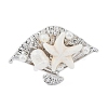 Shell Open Cuff Ring for Women RJEW-Z047-01P-03-3