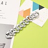 Handmade UV Plating Acrylic Curb Chains AJEW-JB00774-05-2