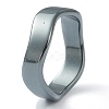 Non-magnetic Synthetic Hematite Finger Rings RJEW-J072-03F-2