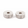 Non-Tarnish 201 Stainless Steel Spacer Beads STAS-A057-26C-P-2