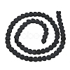 Frosted Synthetic Glass Beads Strands G-A272-A01-02-4