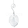 Teardrop Glass Hanging Suncatcher Pendant Decoration DJEW-PW0008-04C-1