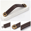6 Sets 3 Colors PU Leather Drawer Handles DIY-GF0006-72-4