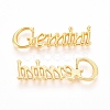 Golden Plated Alloy Cabochons PALLOY-WH0068-08J-1