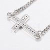 Adjustable Brass Bolo Bracelets BJEW-P200-11P-3